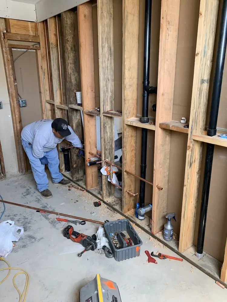 Commercial rough-in plumbing for Commercial Plumbing in Mertztown